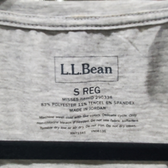 LL BEAN MISSES Tank Top Size S Sporty Classic Tagless Neck L👀K - Picture 4 of 13